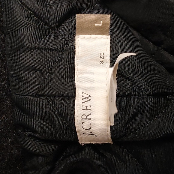 J Crew Wool Dark Grey Peacoat - Picture 9 of 11